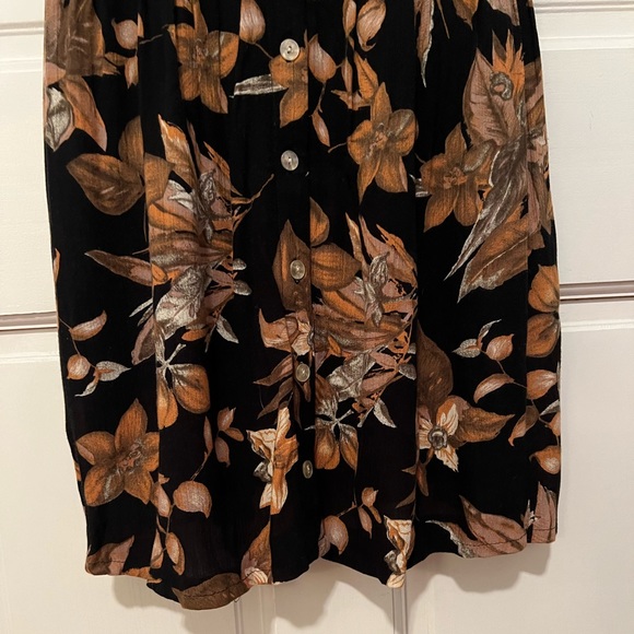 Vintage Brenda Walsh Style Floral Dress Medium - Picture 9 of 11